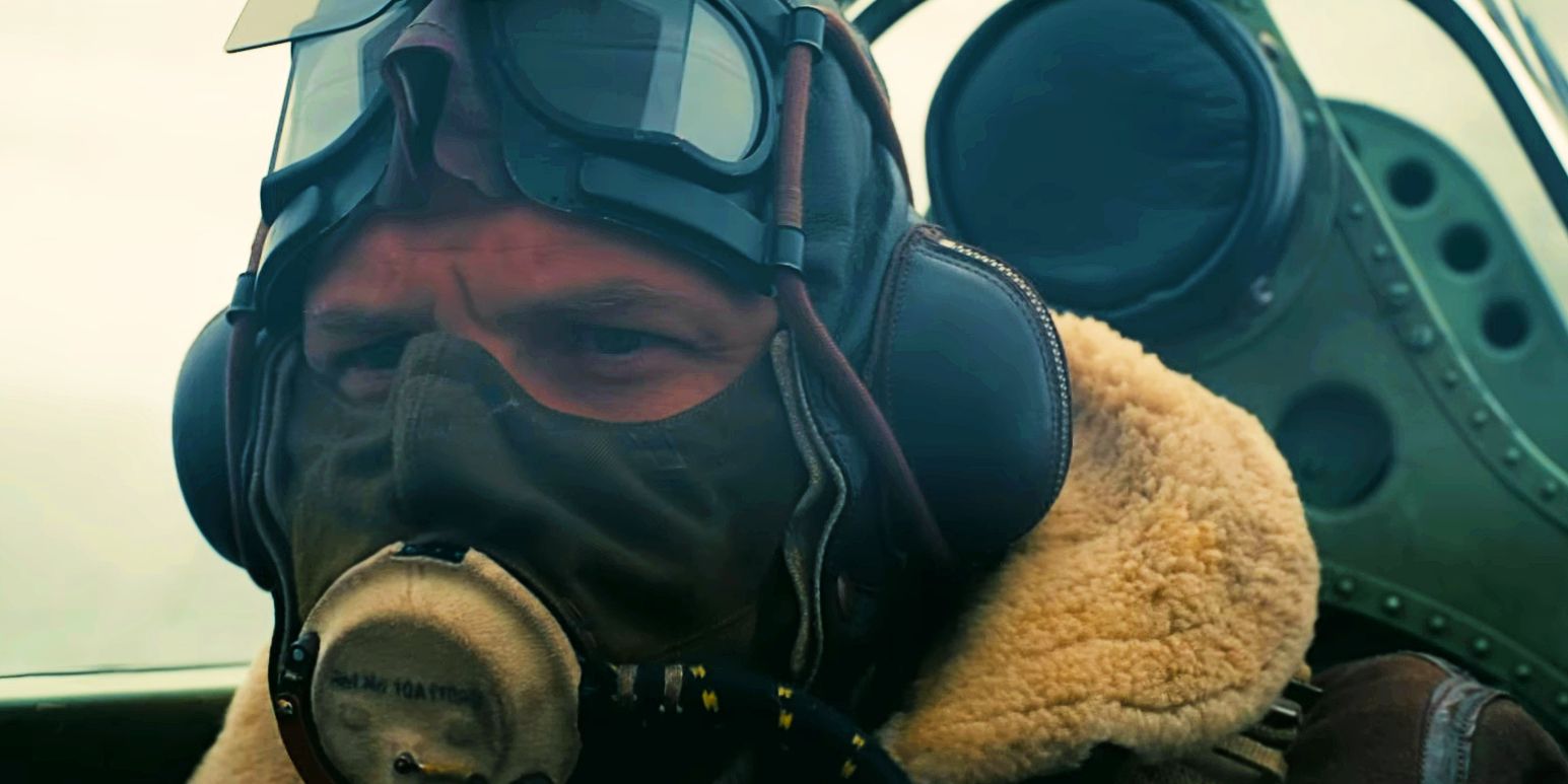 Tom Hardy ca pilot in Dunkirk