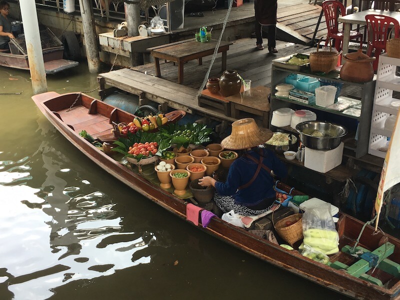 piete plutitoare - Thailanda